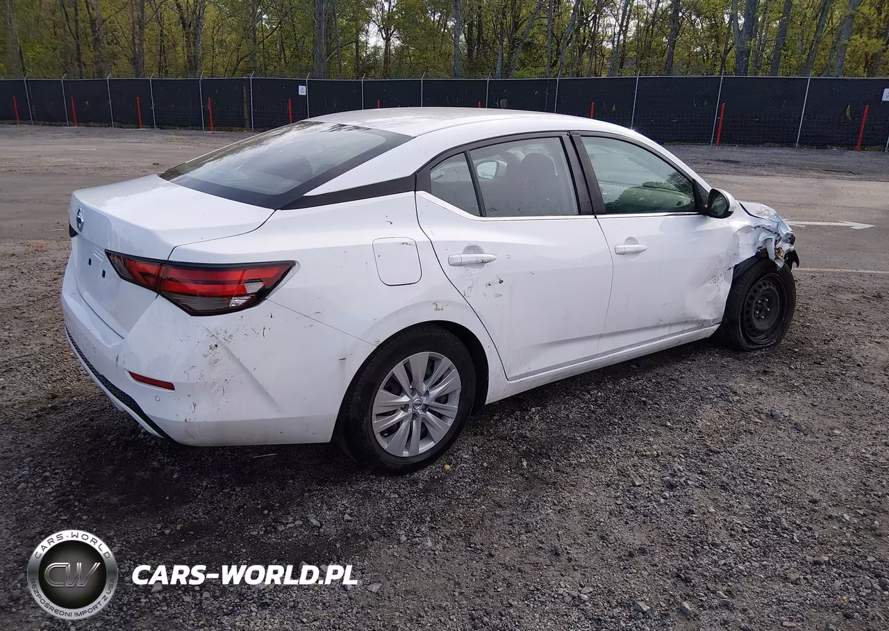 2020 Nissan Sentra S Xtronic Cvt VIN:3N1AB8BV8LY283816 - 4