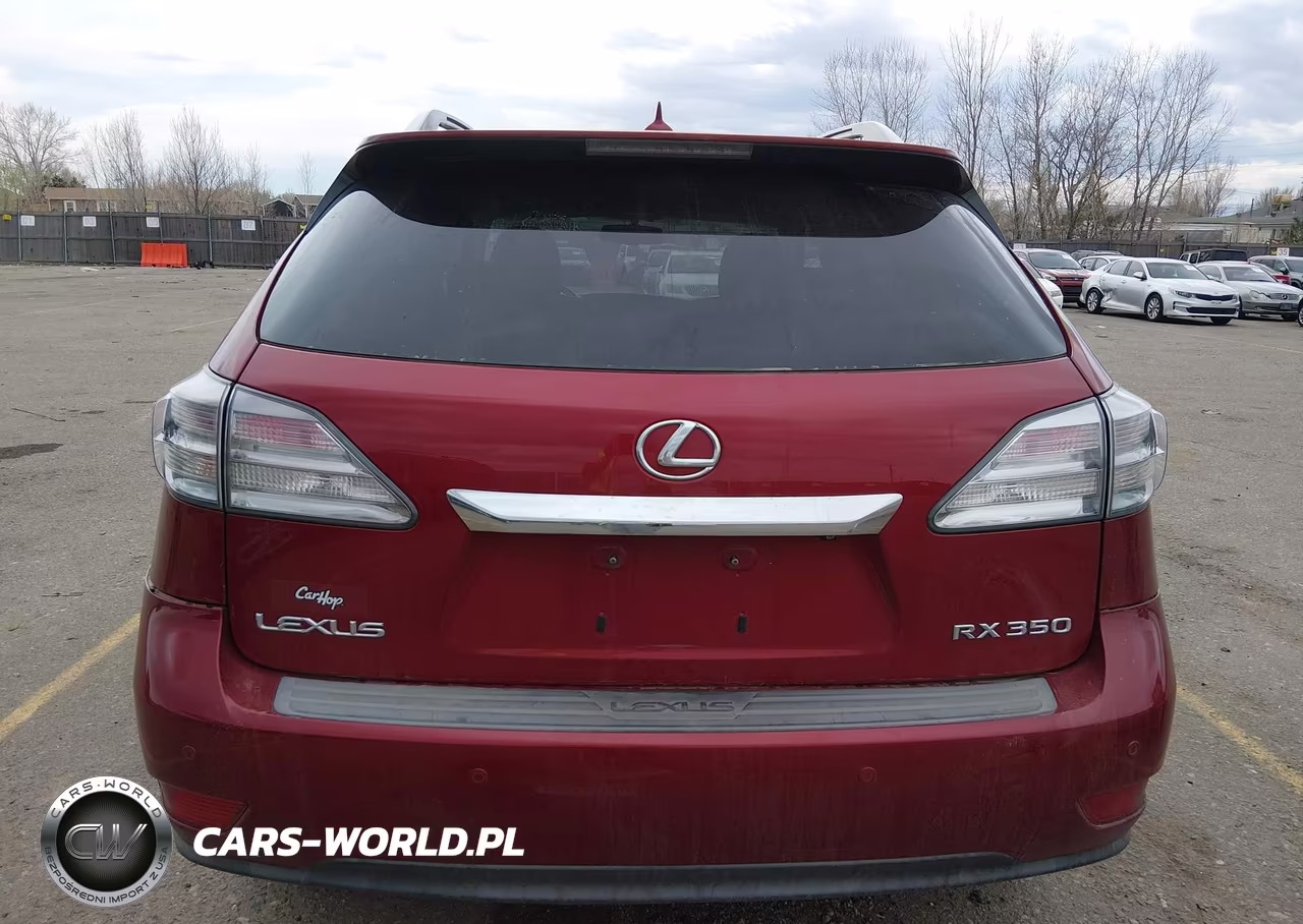 2010 Lexus Rx 350 VIN:2T2BK1BA6AC057305 - 17