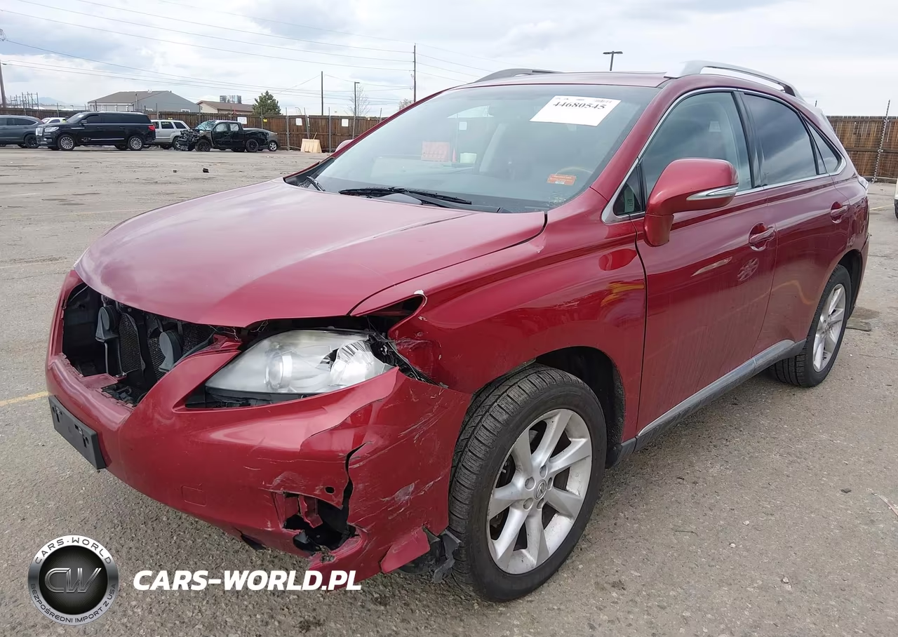 2010 Lexus Rx 350 VIN:2T2BK1BA6AC057305 - 2