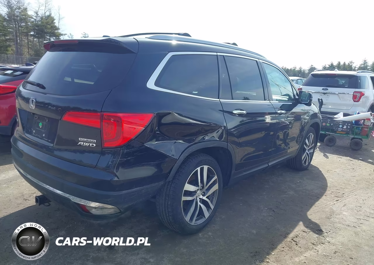 2017 Honda Pilot Touring VIN:5FNYF6H94HB094422 - 4
