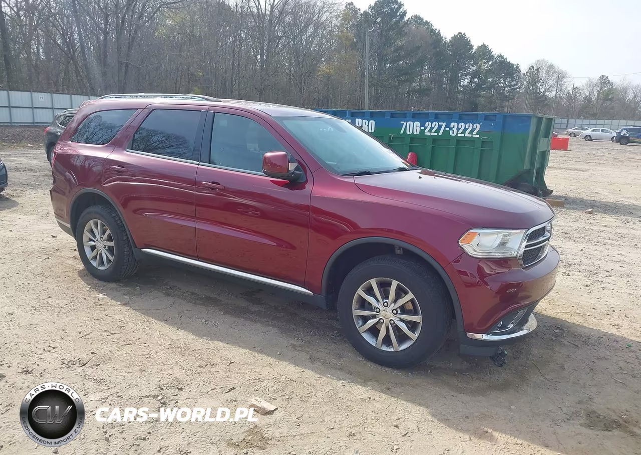 2017 Dodge Durango Sxt Awd