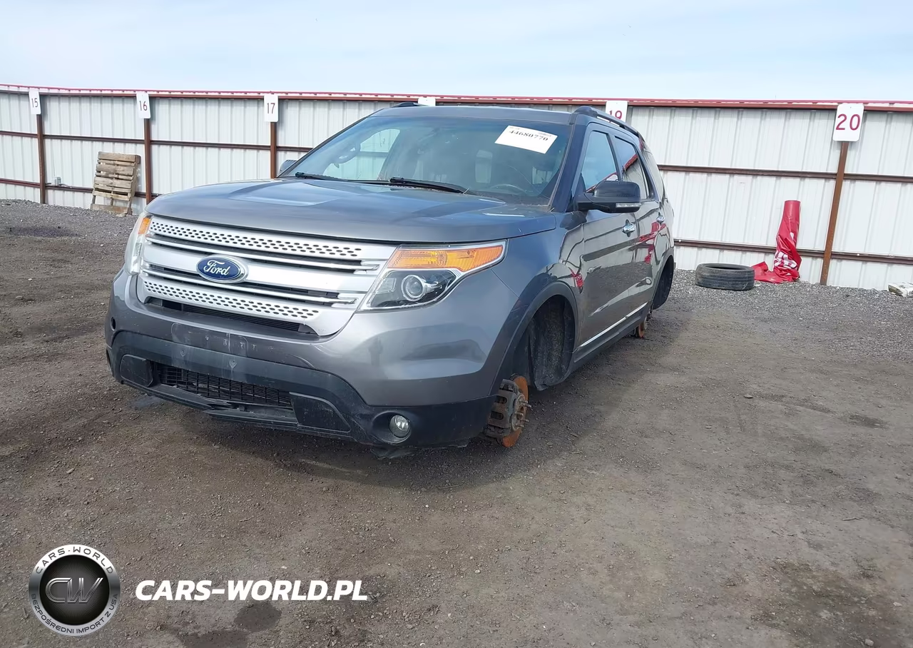 2012 Ford Explorer Xlt VIN:1FMHK8D80CGA87241 - 2