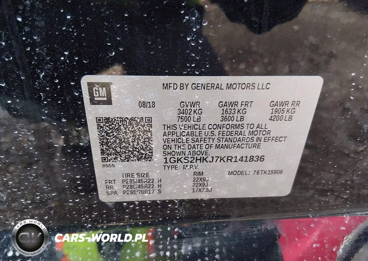 2019 GMC Yukon Xl Denali VIN:1GKS2HKJ7KR141836 - 9
