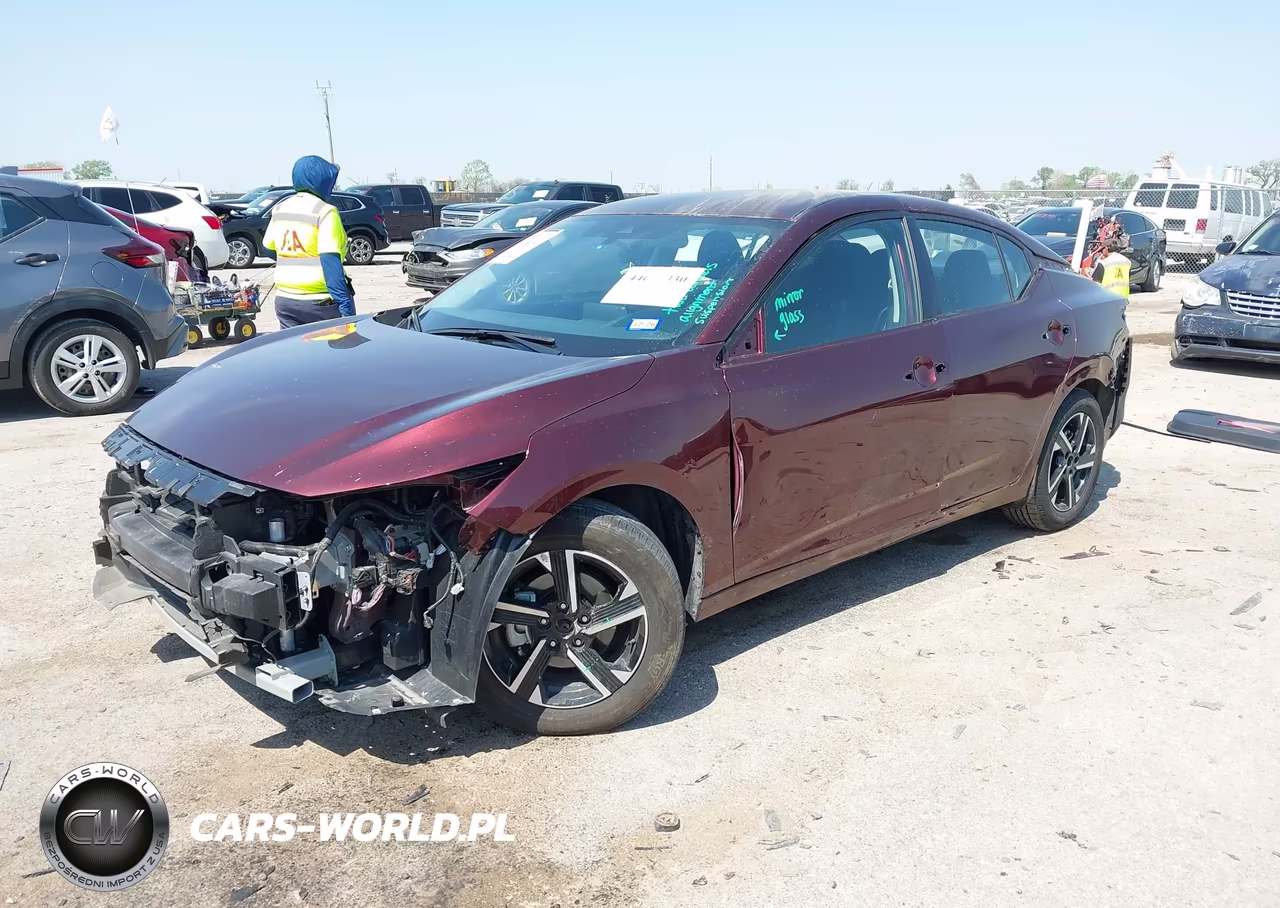 2025 Nissan Sentra Sv VIN:3N1AB8CVXSY290618 - 2