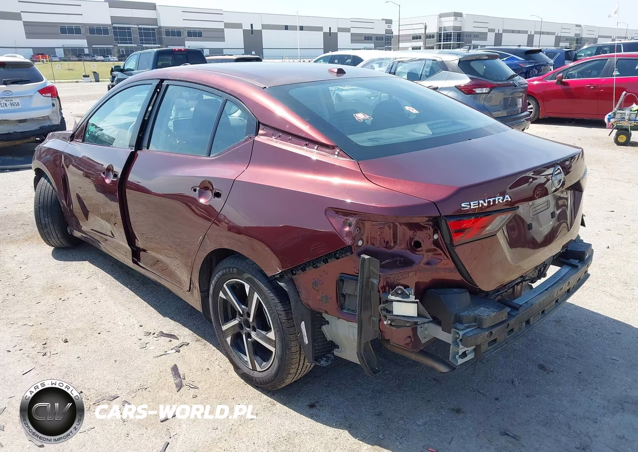 2025 Nissan Sentra Sv VIN:3N1AB8CVXSY290618 - 3
