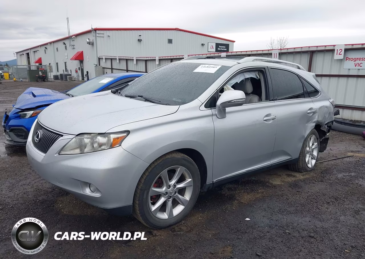 2010 Lexus Rx 350 VIN:2T2ZK1BA0AC008969 - 2