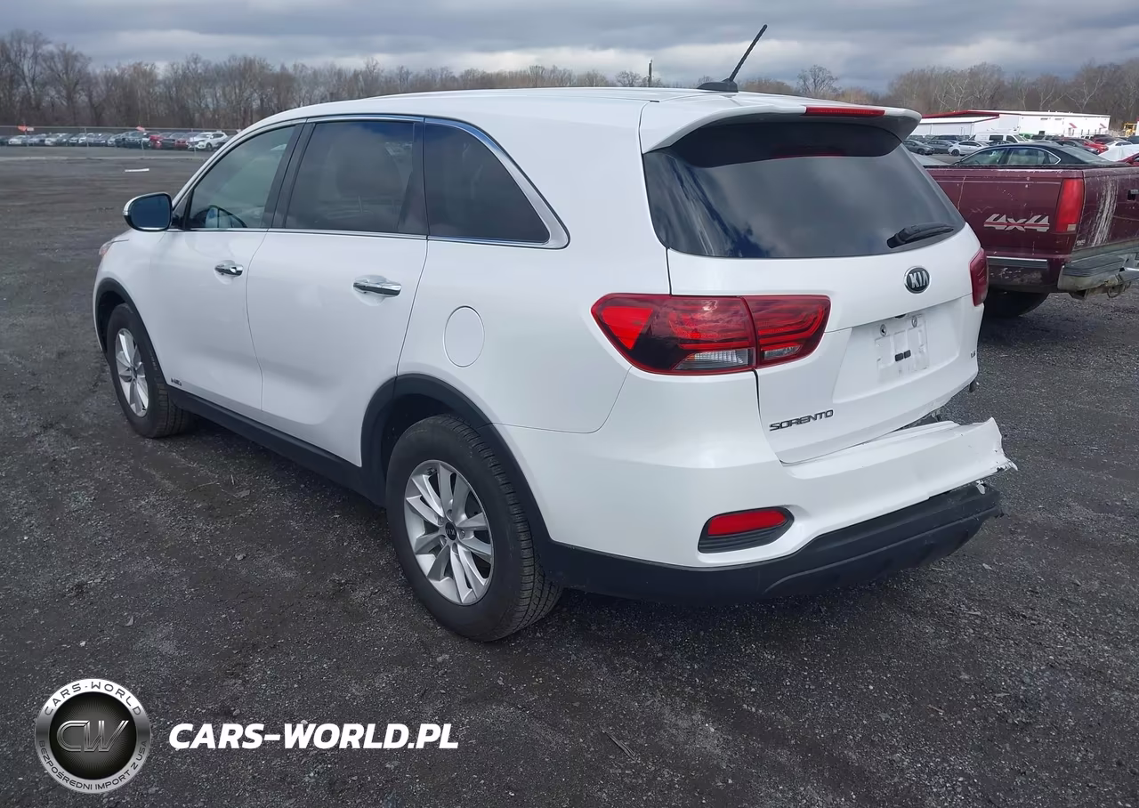 2019 Kia Sorento 3.3L Lx VIN:5XYPGDA53KG567165 - 3