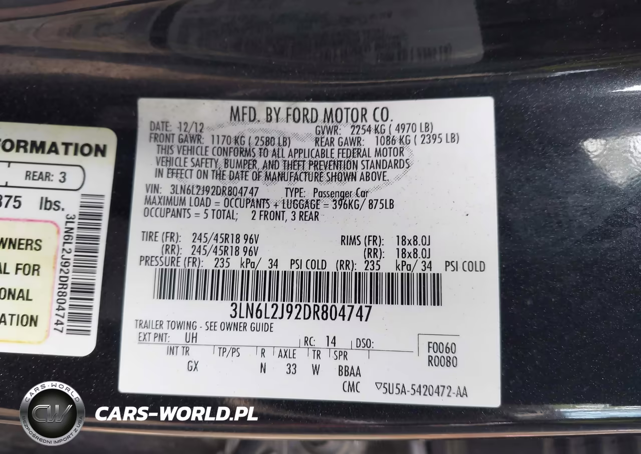 2013 Lincoln Mkz VIN:3LN6L2J92DR804747 - 9