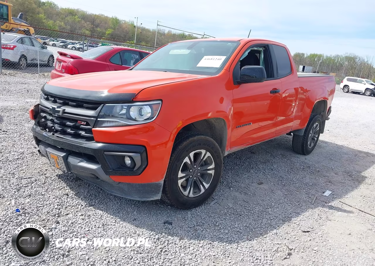 2021 Chevrolet Colorado 4Wd Long Box Z71 VIN:1GCHTDEN4M1243526 - 2