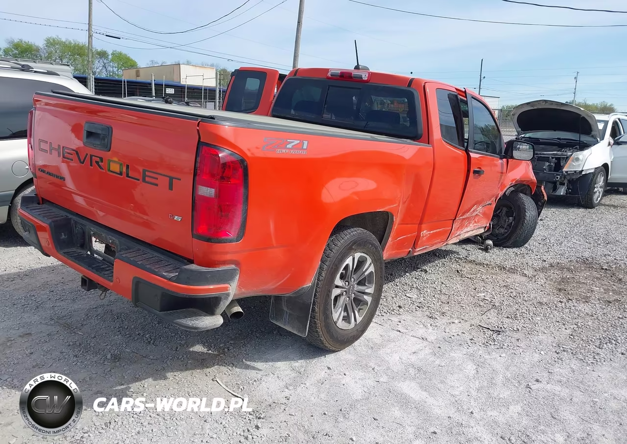 2021 Chevrolet Colorado 4Wd Long Box Z71 VIN:1GCHTDEN4M1243526 - 4