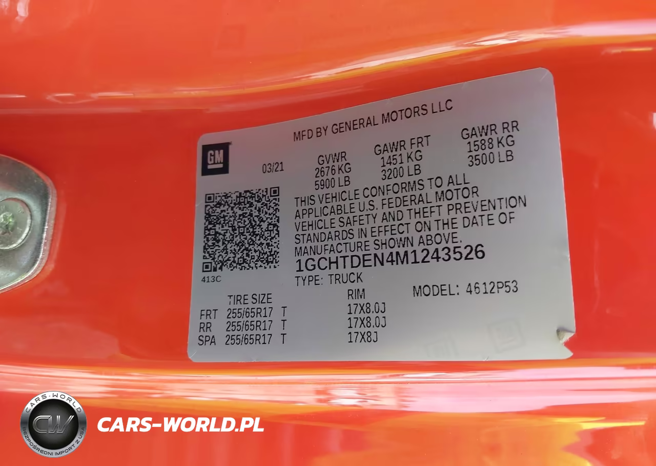 2021 Chevrolet Colorado 4Wd Long Box Z71 VIN:1GCHTDEN4M1243526 - 9