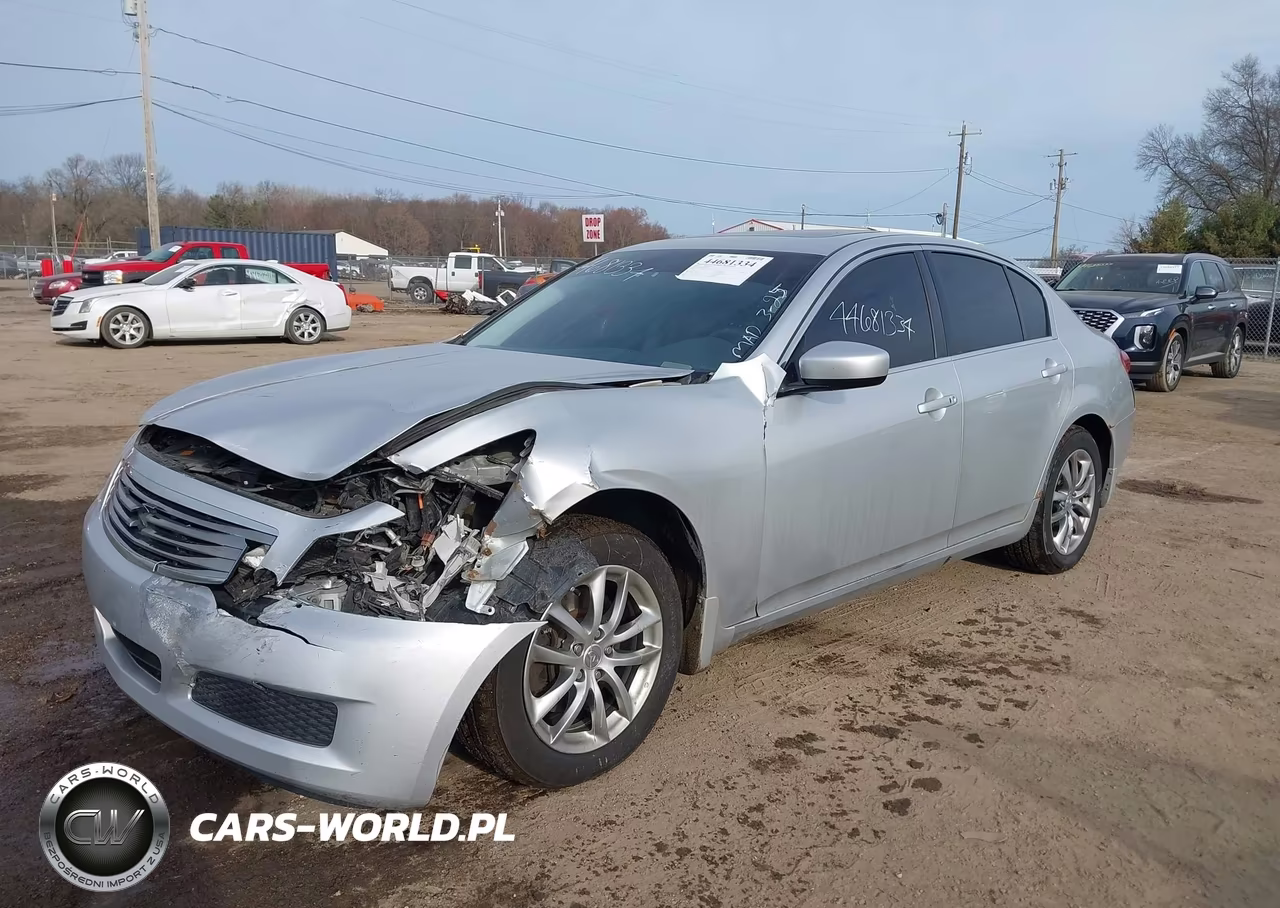 2009 Infiniti G37X VIN:JNKCV61F19M354733 - 2