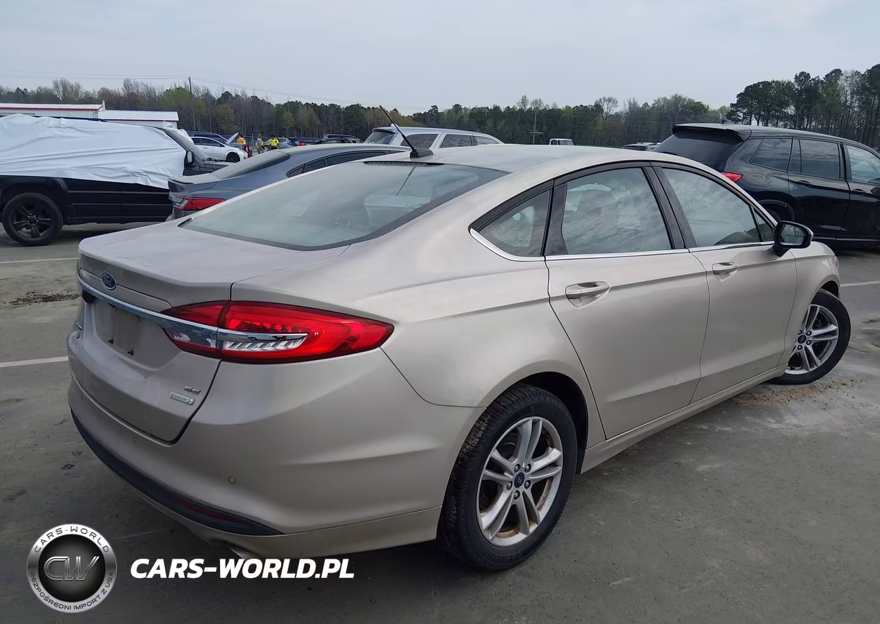 2018 Ford Fusion Se VIN:3FA6P0HD9JR275970 - 4