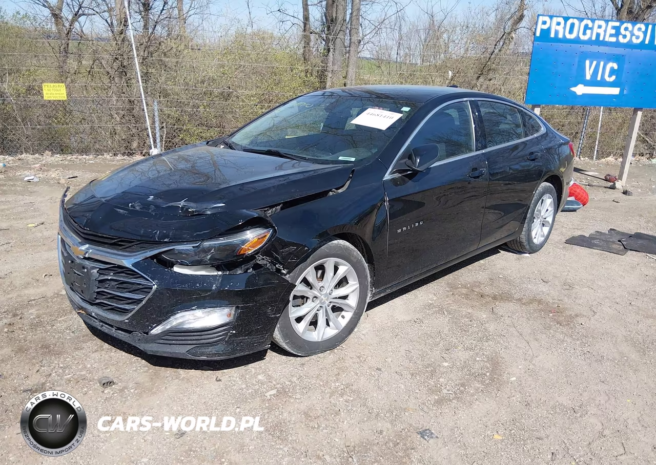 2022 Chevrolet Malibu Fwd Lt VIN:1G1ZD5ST0NF145374 - 2