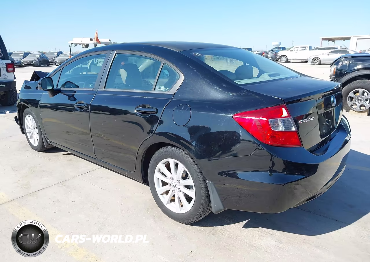 2012 Honda Civic Ex-L VIN:2HGFB2F97CH551467 - 3