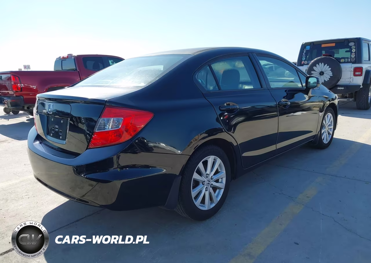 2012 Honda Civic Ex-L VIN:2HGFB2F97CH551467 - 4