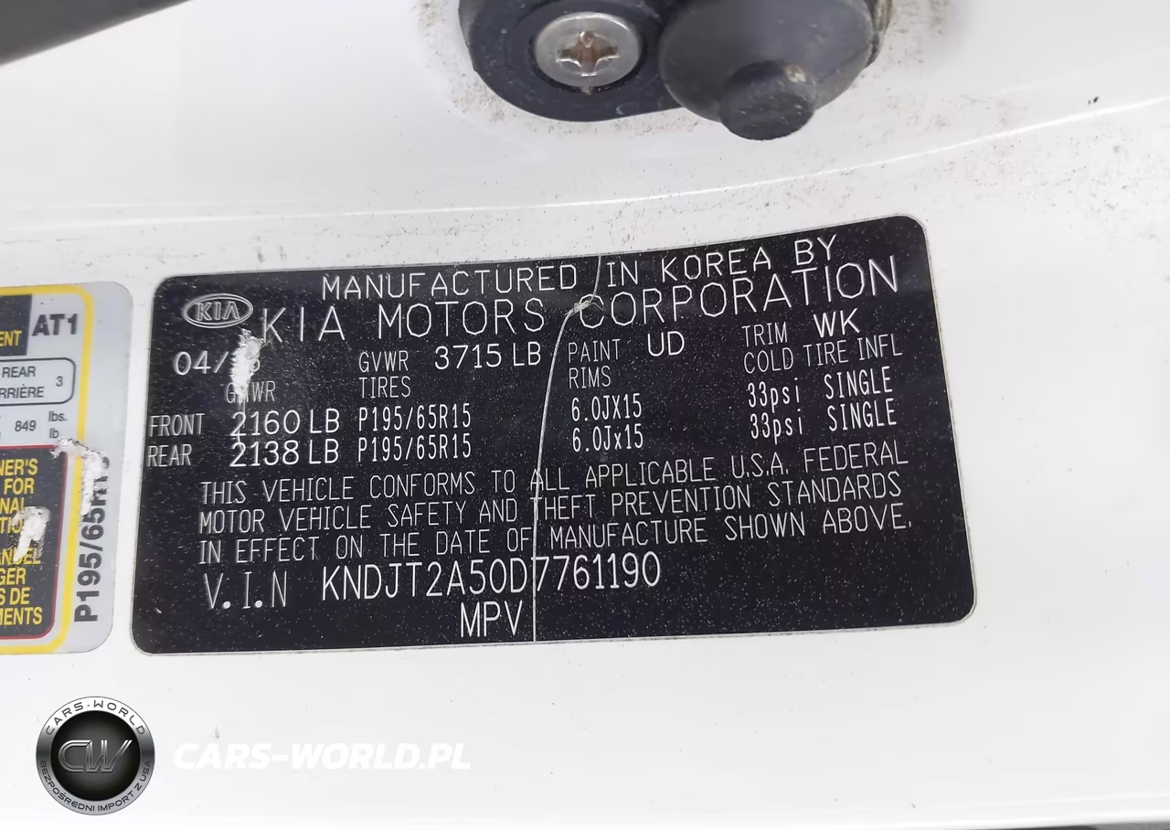 2013 Kia Soul VIN:KNDJT2A50D7761190 - 9