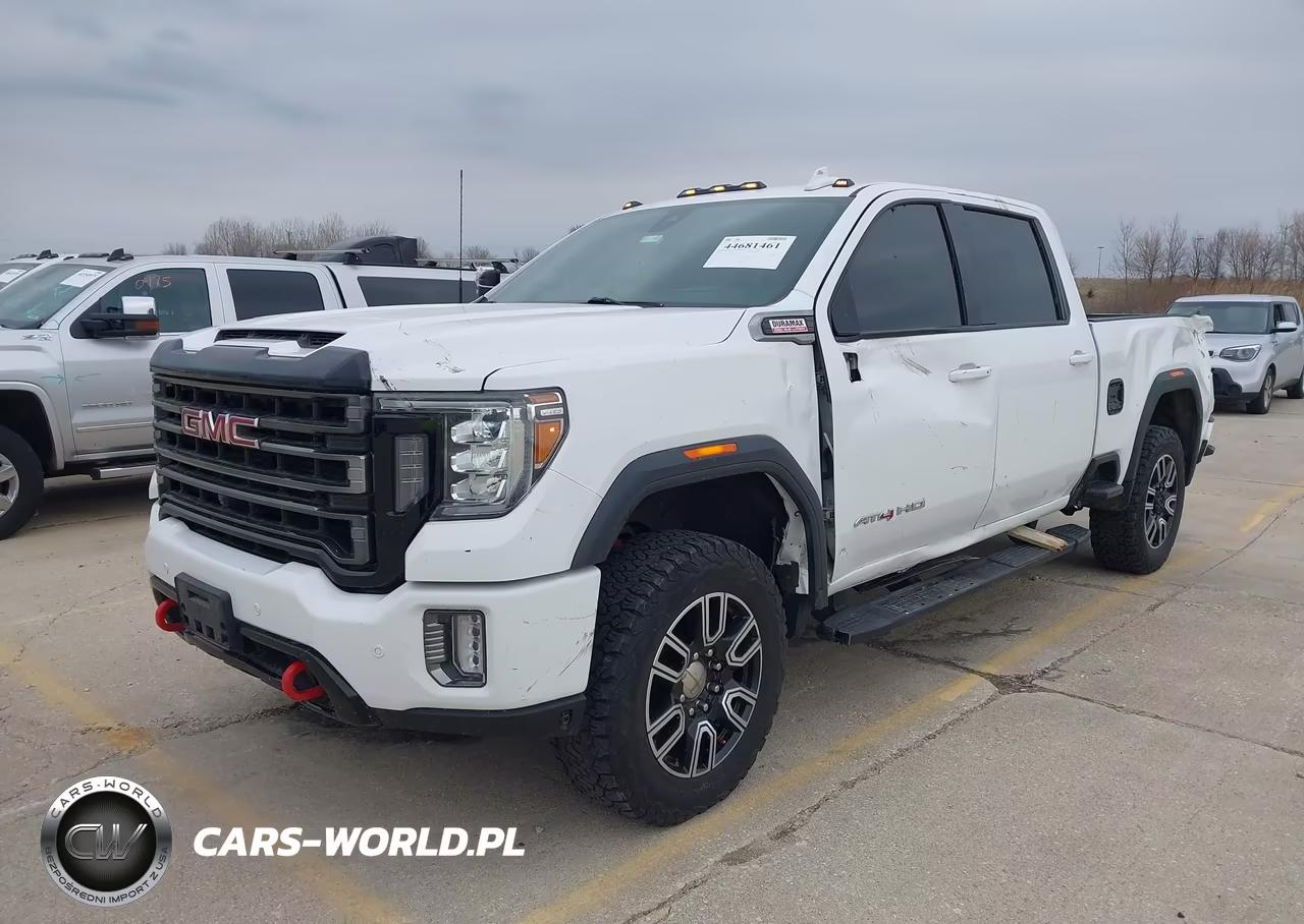 2020 GMC Sierra 2500Hd 4Wd Standard Bed At4 VIN:1GT49PEY5LF110171 - 2