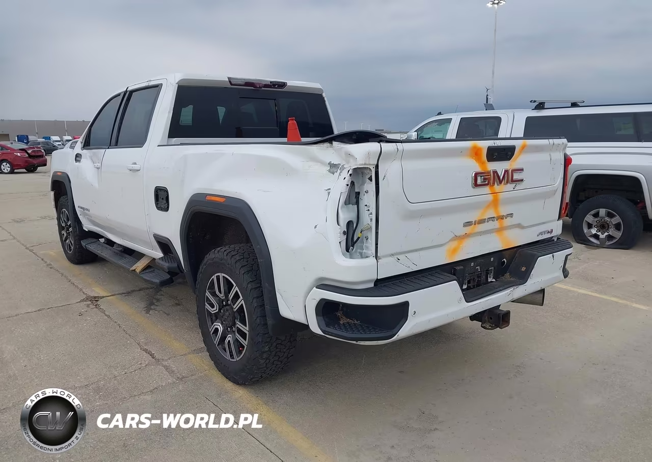 2020 GMC Sierra 2500Hd 4Wd Standard Bed At4 VIN:1GT49PEY5LF110171 - 3
