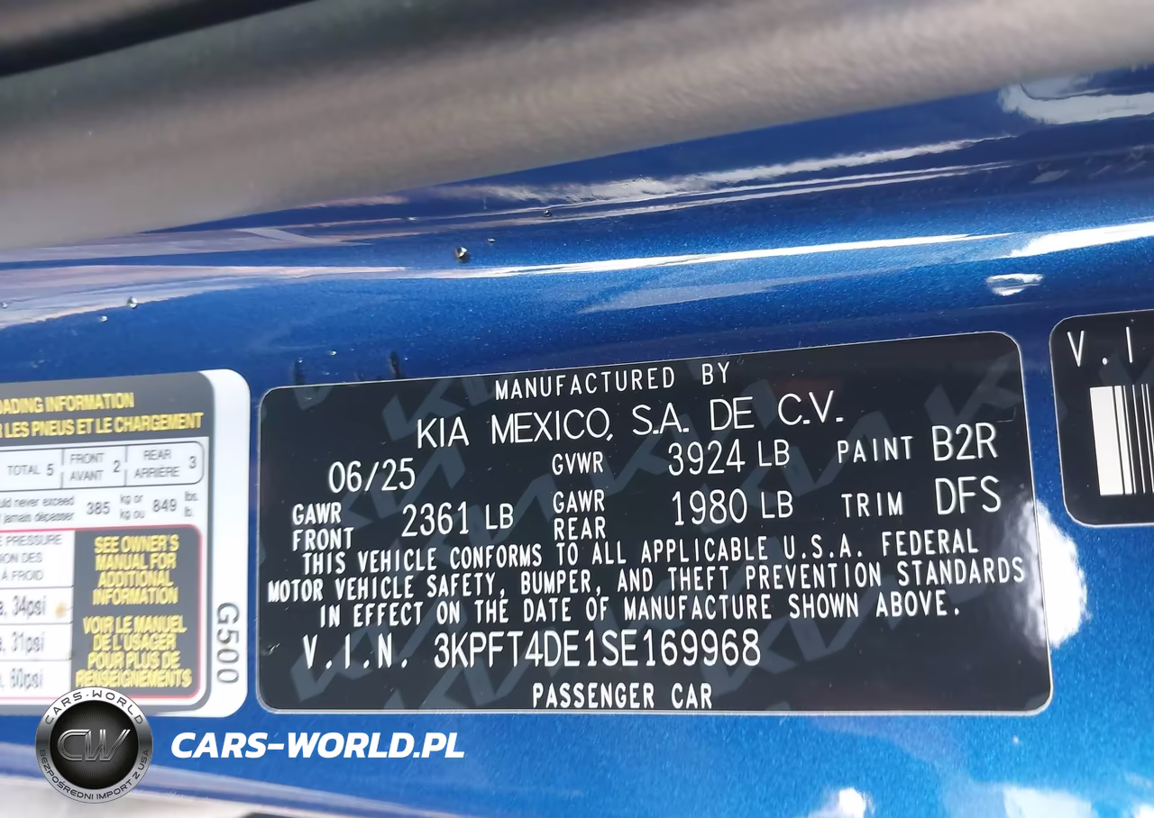 2025 Kia K4 Lxs VIN:3KPFT4DE1SE169968 - 9