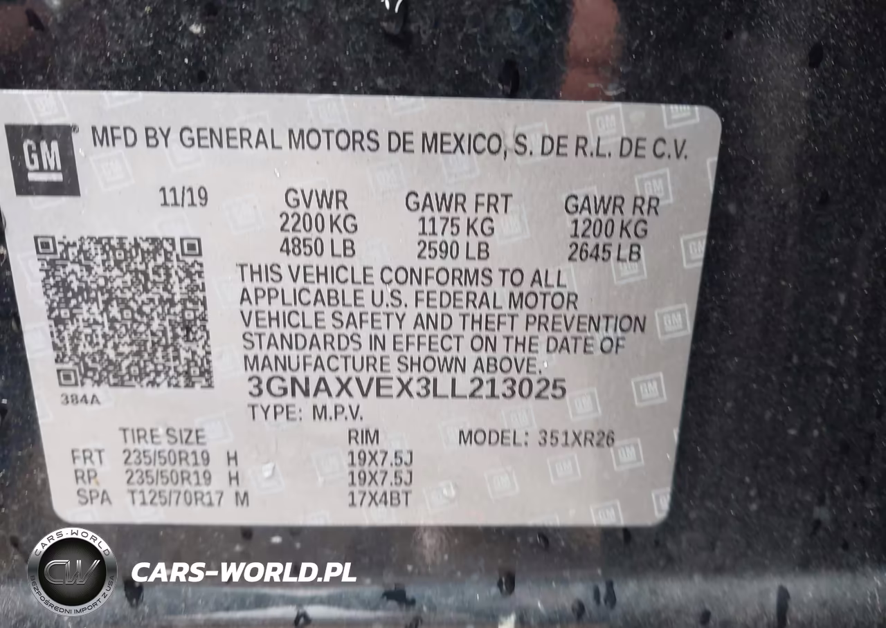2020 Chevrolet Equinox Awd Lt 2.0L Turbo VIN:3GNAXVEX3LL213025 - 9