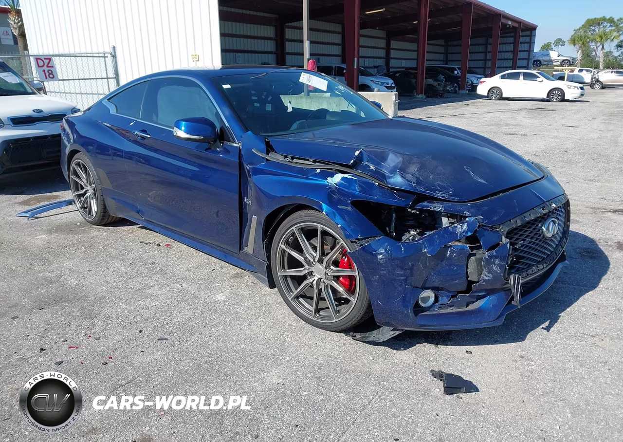 2017 Infiniti Q60 3.0T Red Sport 400