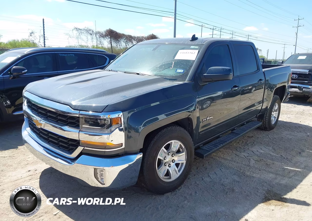 2018 Chevrolet Silverado 1500 1Lt VIN:3GCPCREC0JG448250 - 2