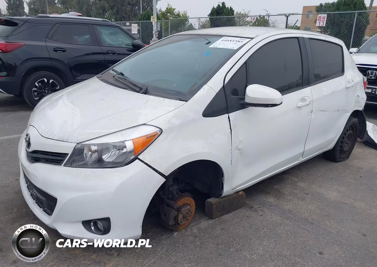 2013 Toyota Yaris Le VIN:JTDKTUD32DD544543 - 2