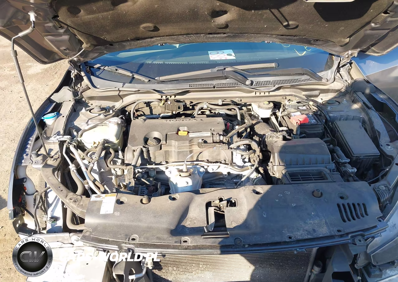 2020 Honda Civic Lx VIN:2HGFC2F66LH553889 - 10
