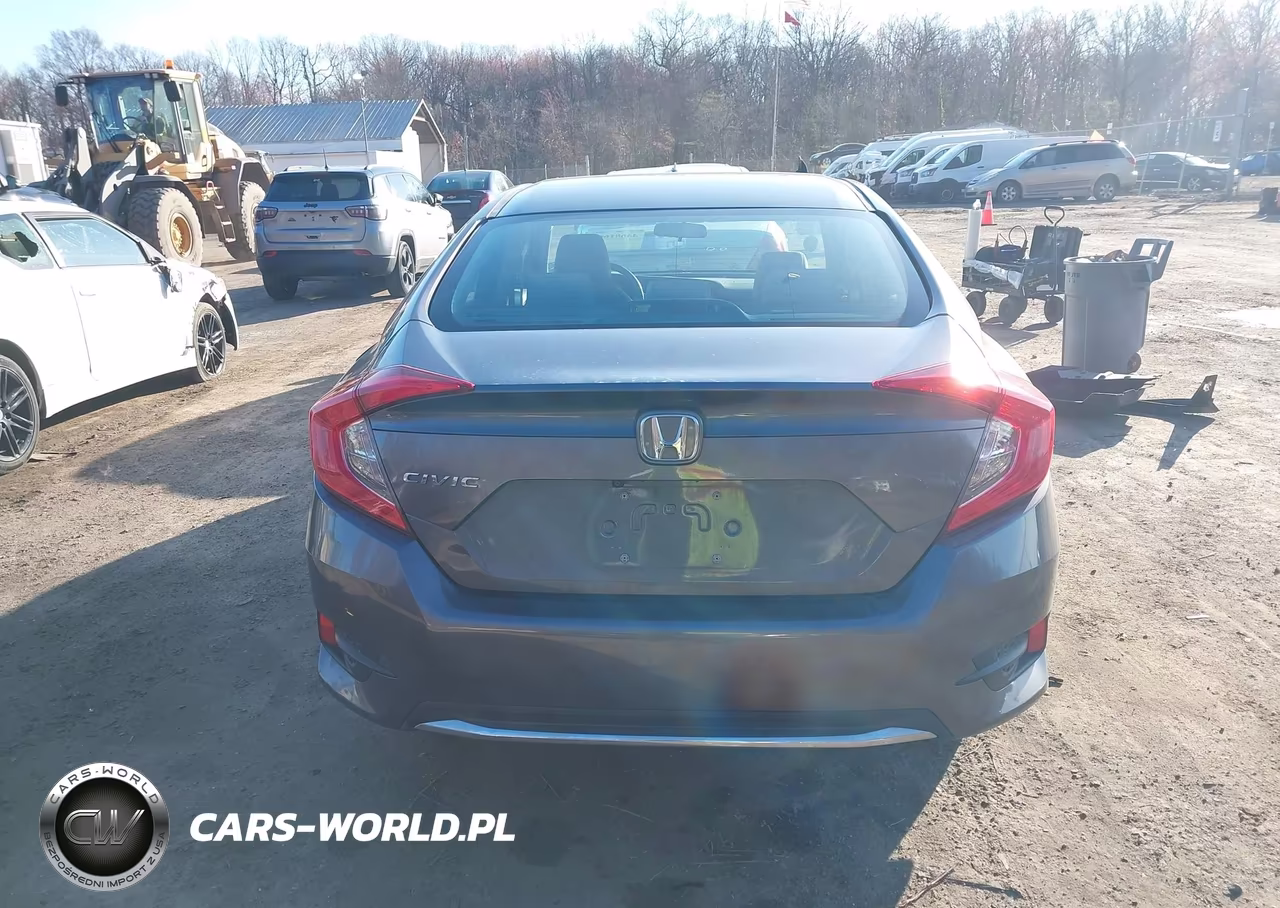 2020 Honda Civic Lx VIN:2HGFC2F66LH553889 - 16