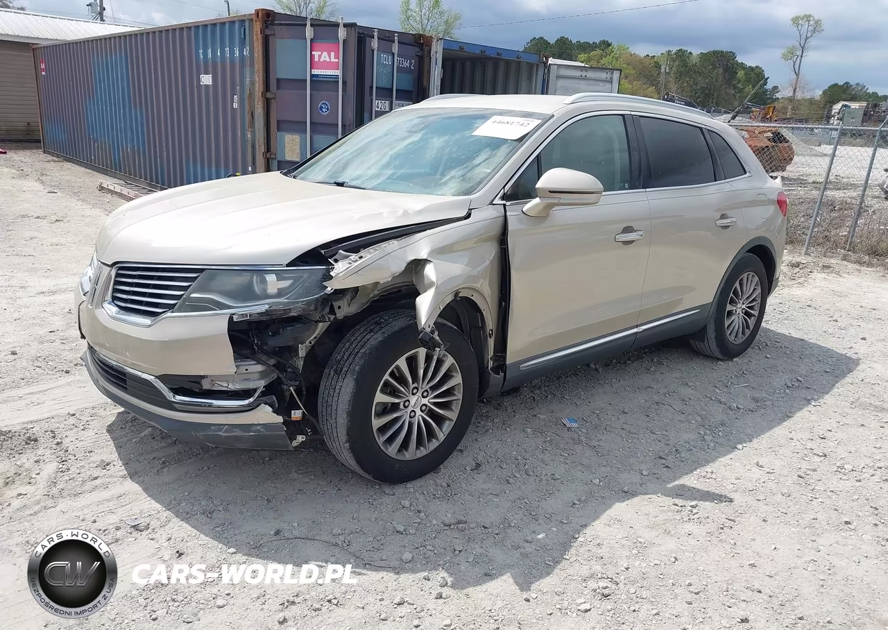 2017 Lincoln Mkx Select VIN:2LMPJ6KR1HBL14647 - 2