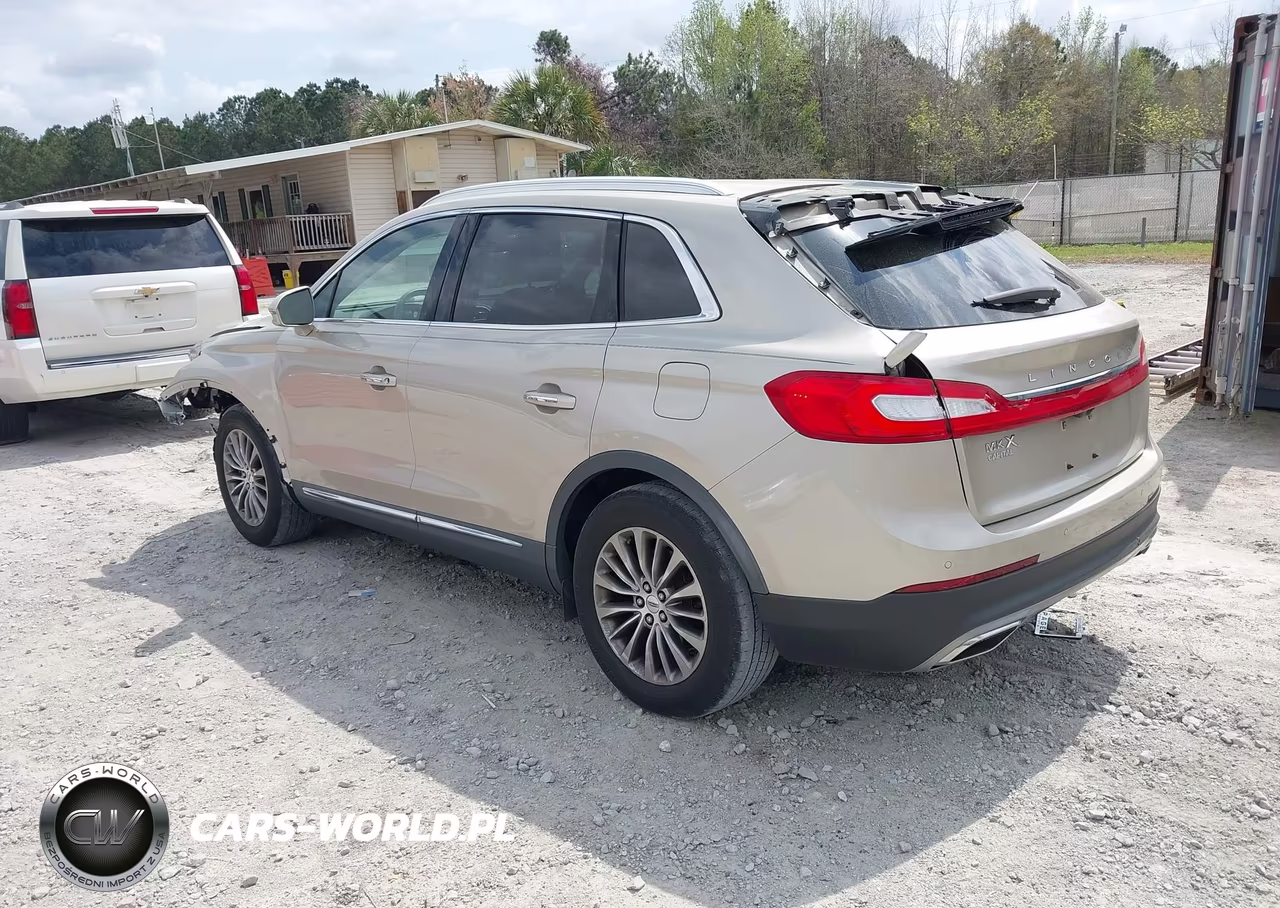 2017 Lincoln Mkx Select VIN:2LMPJ6KR1HBL14647 - 3