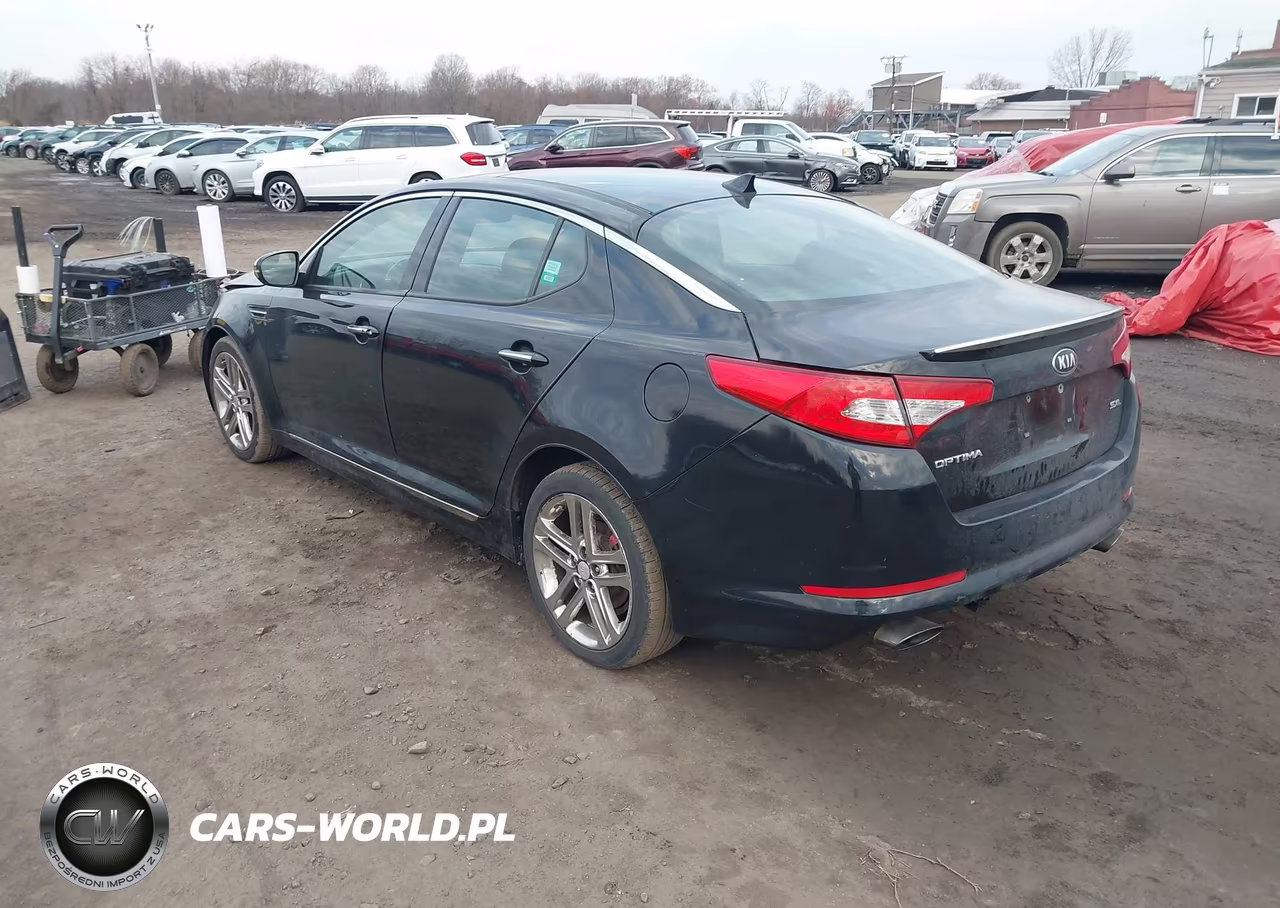 2013 Kia Optima Sx VIN:5XXGR4A69DG092003 - 3