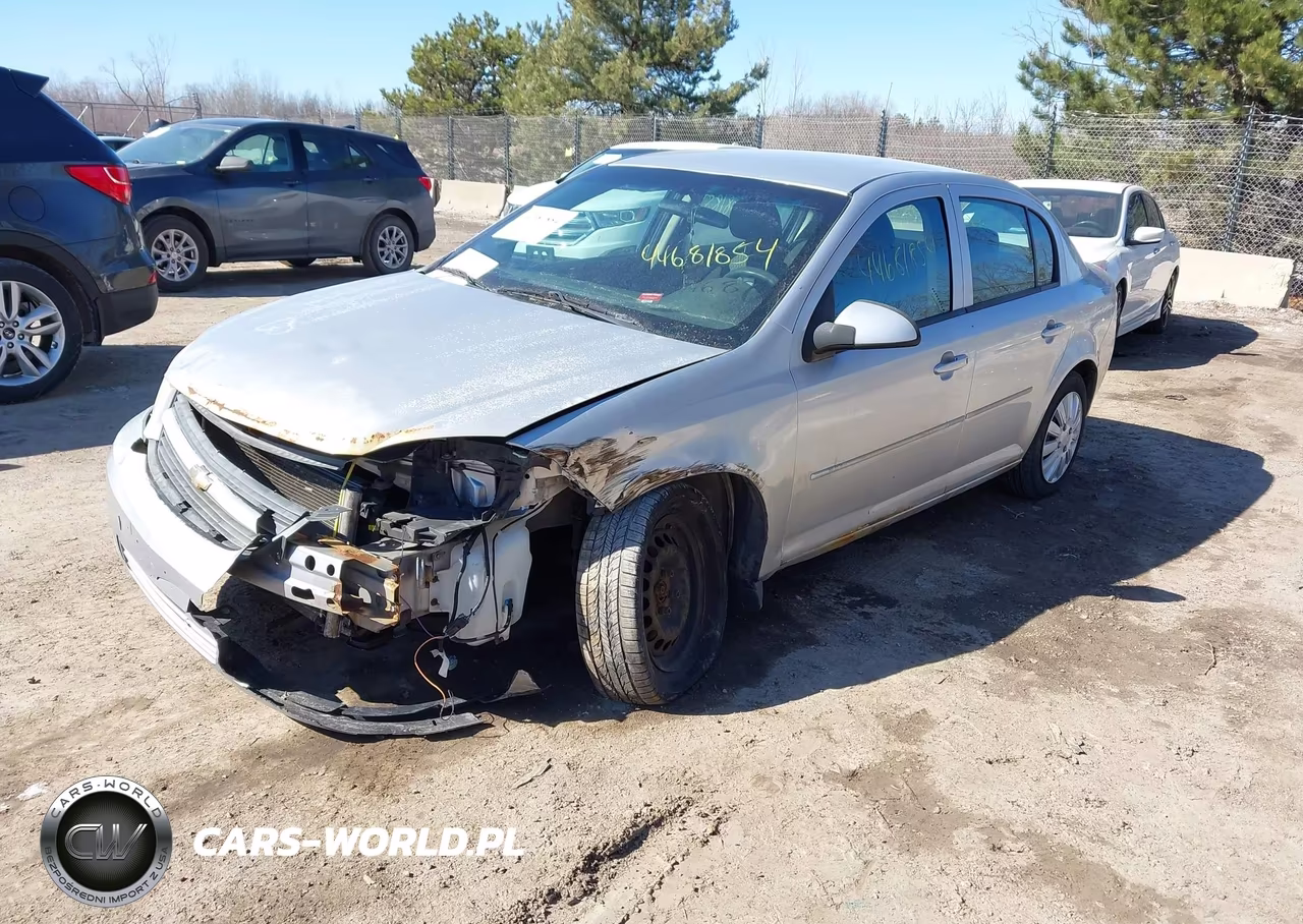 2010 Chevrolet Cobalt Lt VIN:1G1AD5F51A7209256 - 2