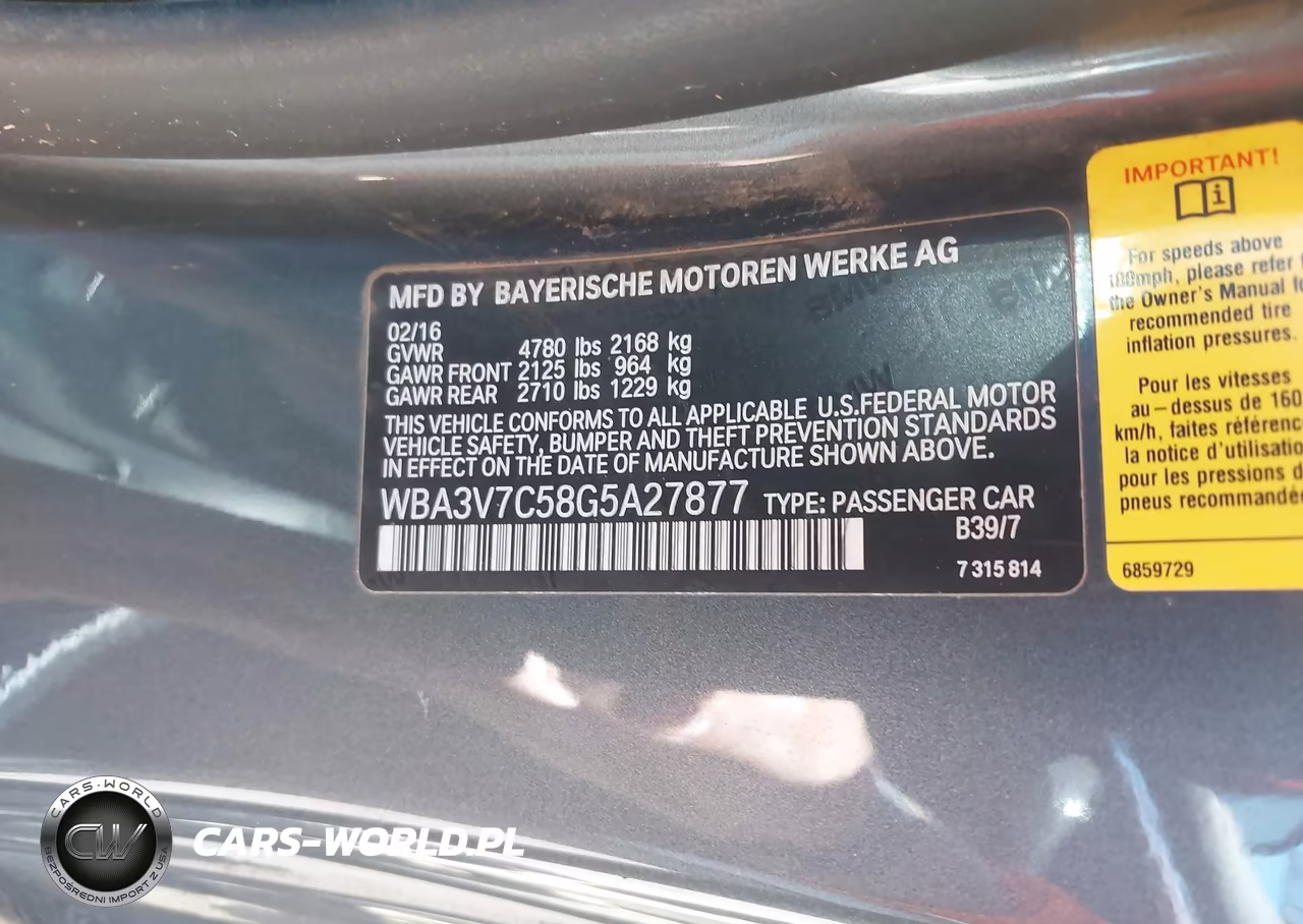 2016 BMW 428I VIN:WBA3V7C58G5A27877 - 9