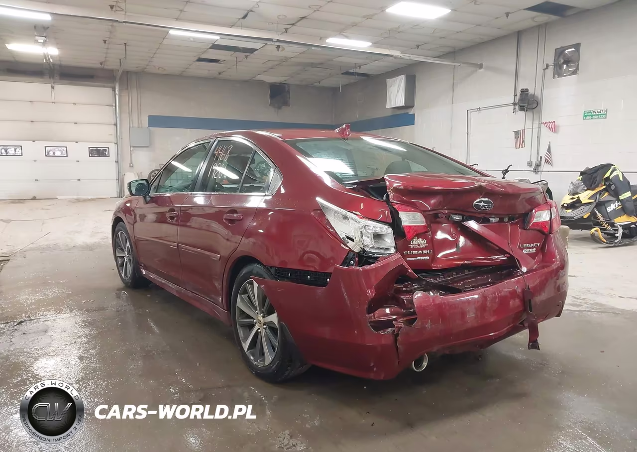 2016 Subaru Legacy 2.5I Limited VIN:4S3BNAN67G3037049 - 3