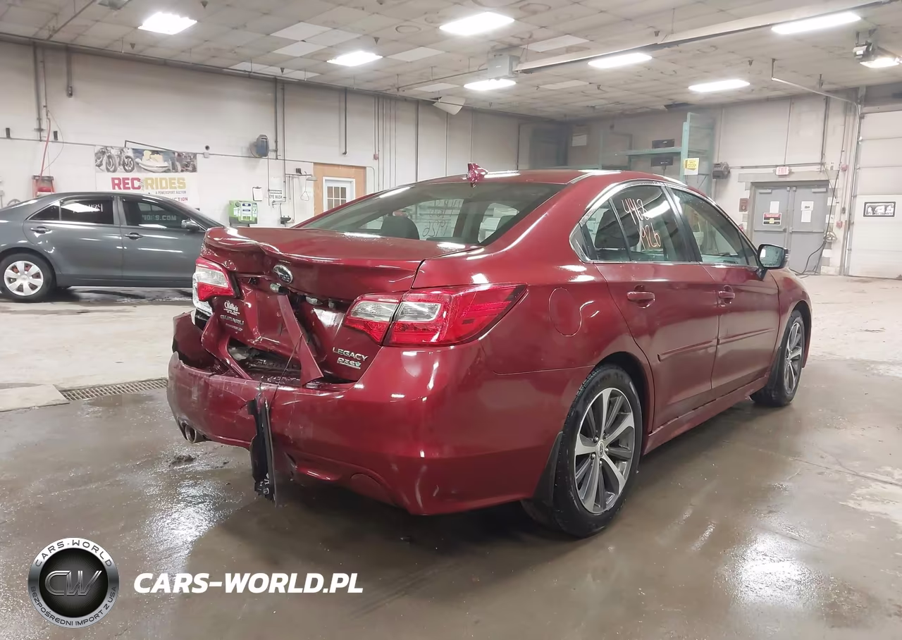 2016 Subaru Legacy 2.5I Limited VIN:4S3BNAN67G3037049 - 4