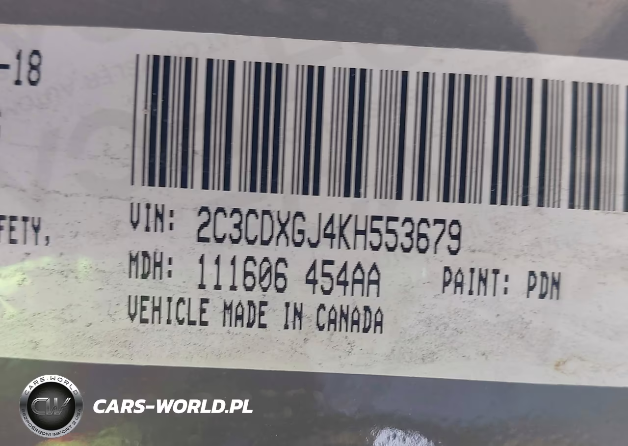 2019 Dodge Charger Scat Pack Rwd VIN:2C3CDXGJ4KH553679 - 9