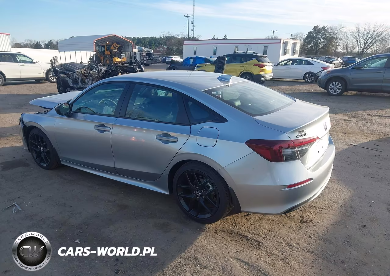 2026 Honda Civic Sport VIN:2HGFE2F59TH564368 - 3