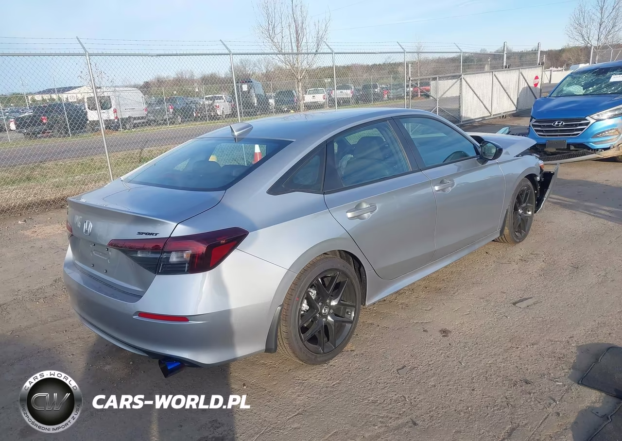 2026 Honda Civic Sport VIN:2HGFE2F59TH564368 - 4