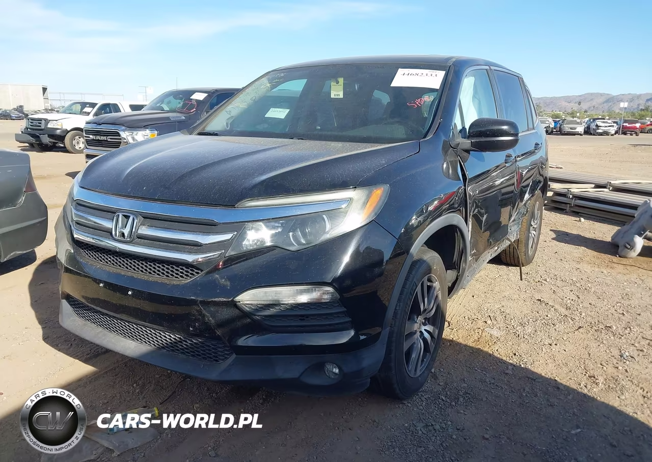 2017 Honda Pilot Ex-L VIN:5FNYF6H51HB017696 - 2