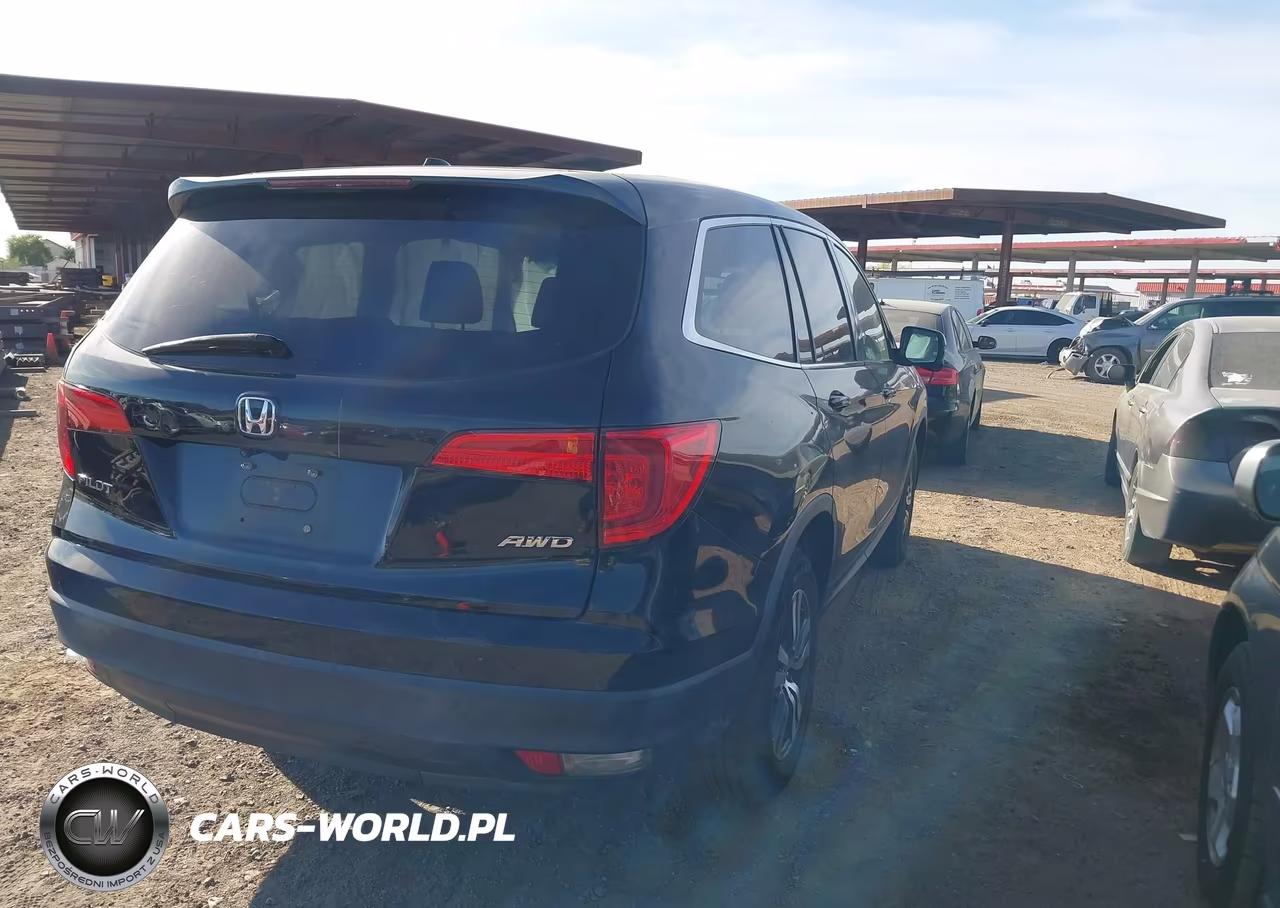 2017 Honda Pilot Ex-L VIN:5FNYF6H51HB017696 - 4