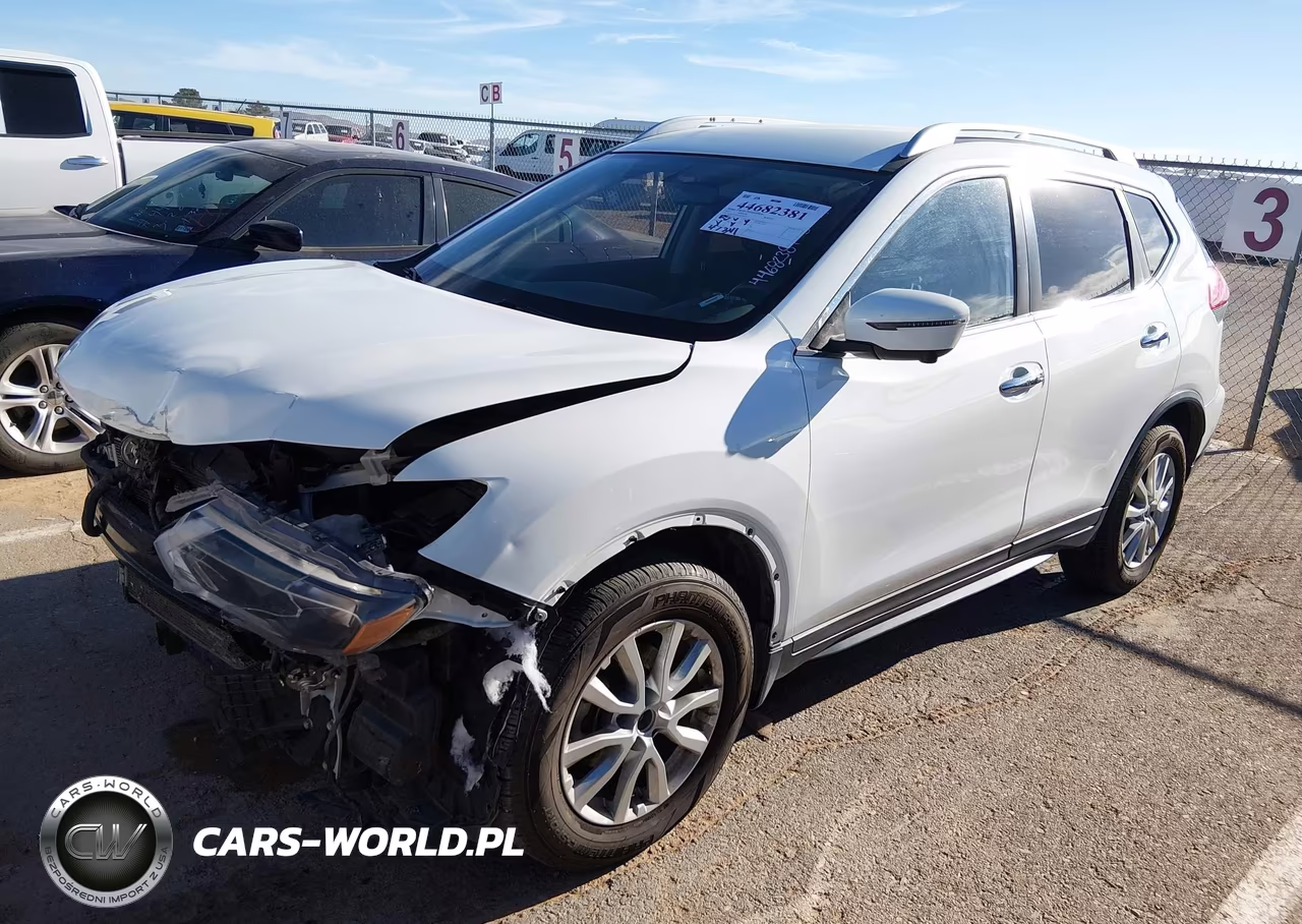 2017 Nissan Rogue Sv VIN:KNMAT2MT5HP550597 - 2