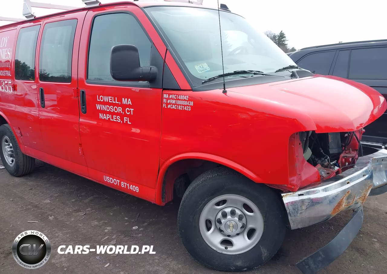 2024 Chevrolet Express Cargo Rwd 2500 Regular Wheelbase Wt – zdjęcie 1 z 22