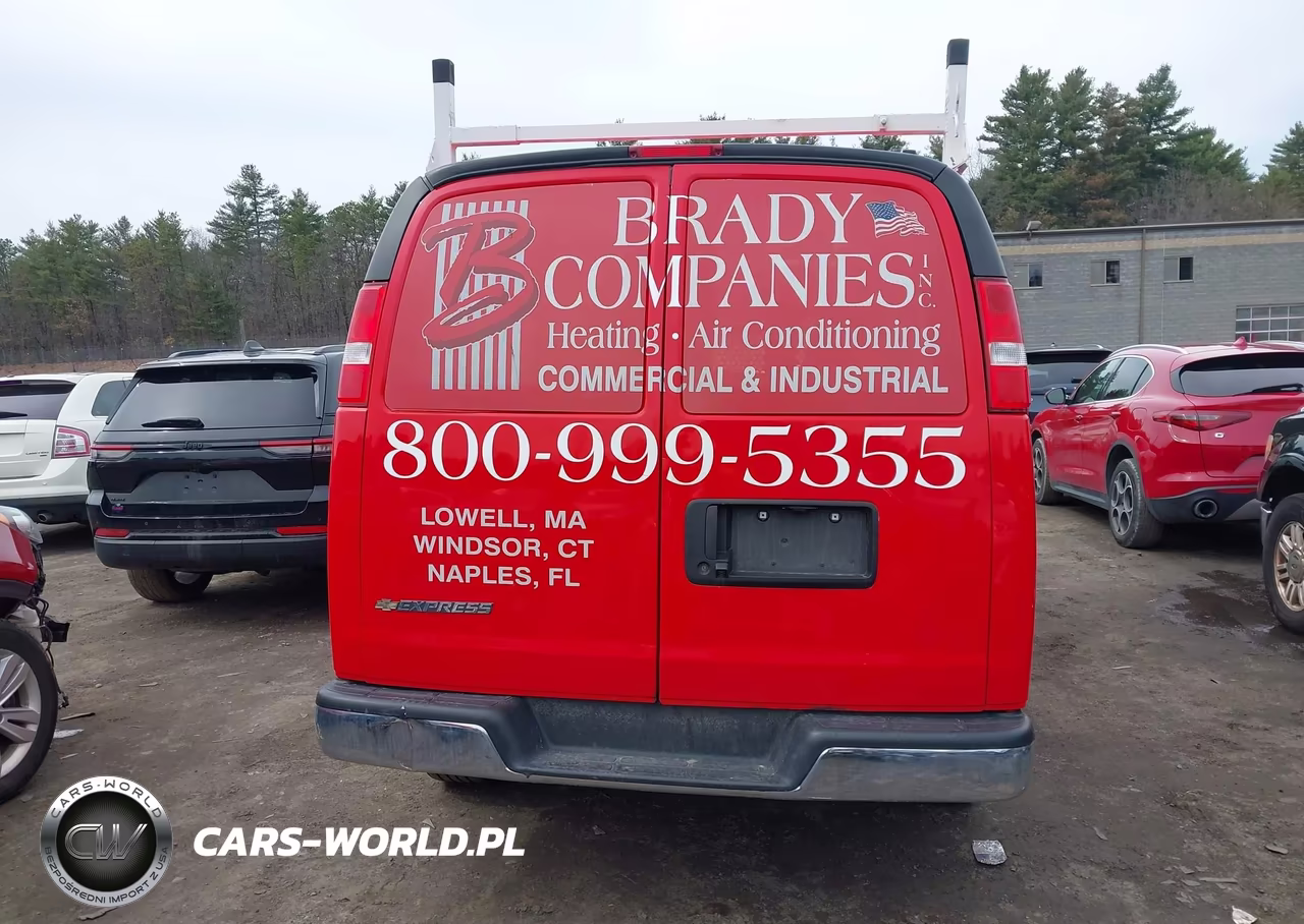 2024 Chevrolet Express Cargo Rwd 2500 Regular Wheelbase Wt VIN:1GCWGAFP7R1214703 - 17