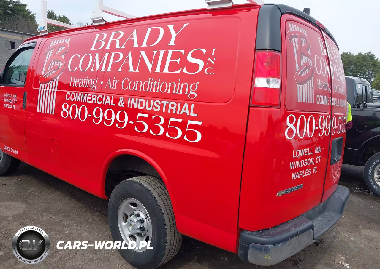 2024 Chevrolet Express Cargo Rwd 2500 Regular Wheelbase Wt VIN:1GCWGAFP7R1214703 - 3