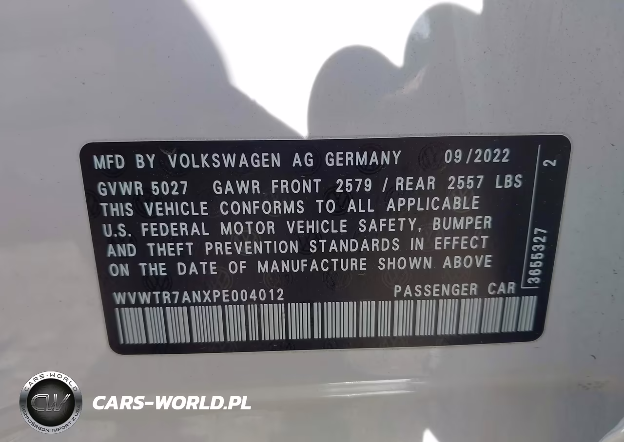 2023 Volkswagen Arteon 2.0T Sel Premium R-Line VIN:WVWTR7ANXPE004012 - 9