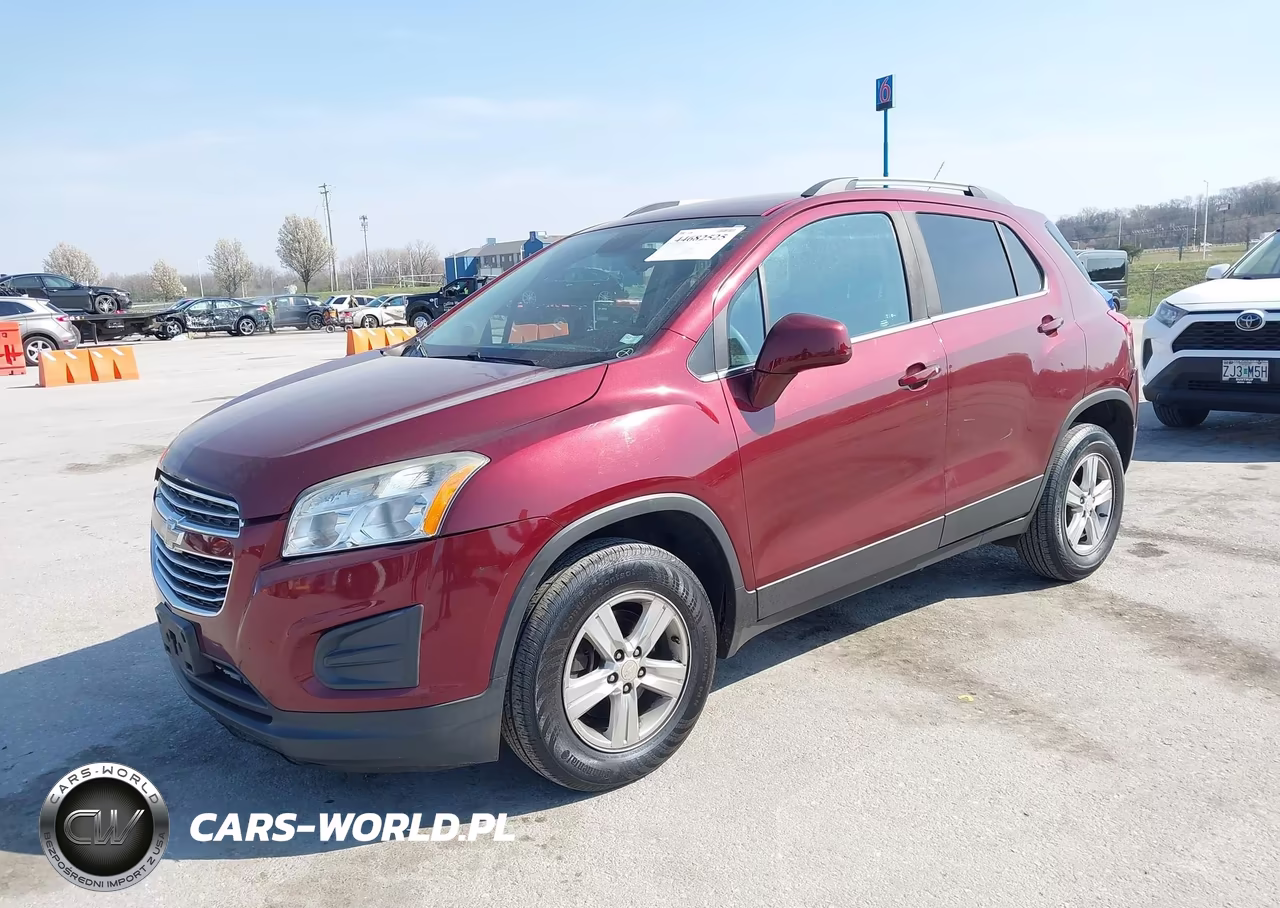 2016 Chevrolet Trax Lt VIN:3GNCJPSB2GL269624 - 2