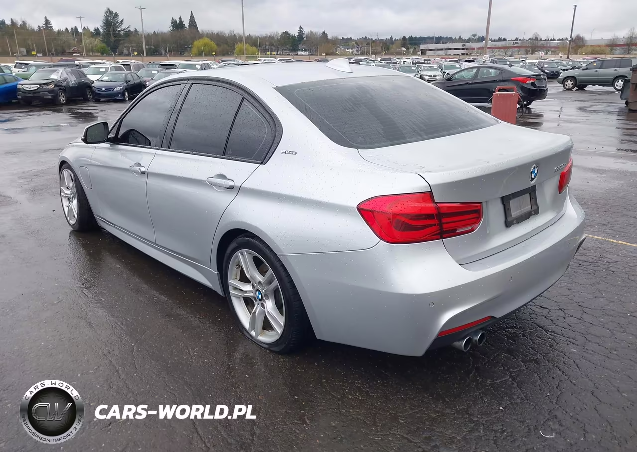 2017 BMW 330E Iperformance VIN:WBA8E1C37HA029384 - 3