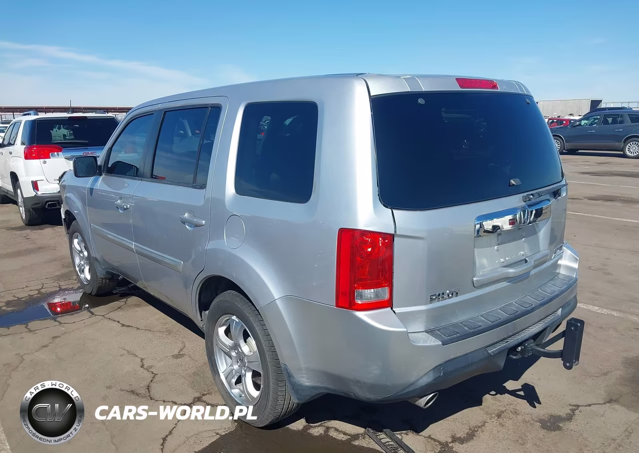 2014 Honda Pilot Ex VIN:5FNYF3H48EB013176 - 3